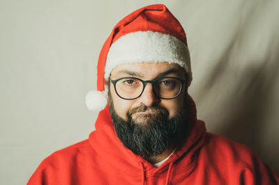 Portrait of man wearing hat