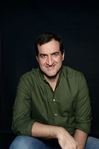 Portrait of a smiling mid adult man