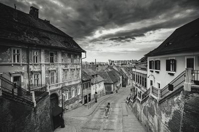 People walking on street