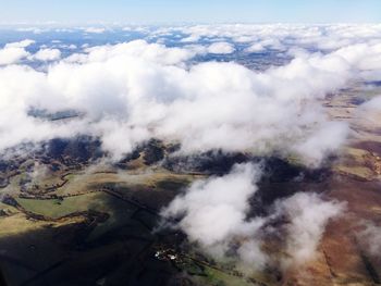 Aerial view of landscape