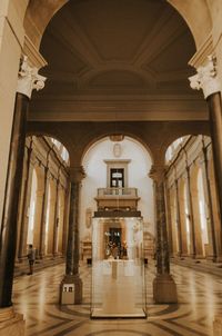 Interior of historic building