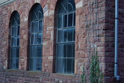 Low angle view of old building