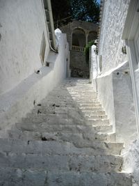 Low angle view of staircase