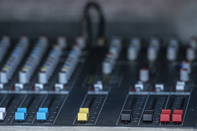 Close-up of computer keyboard