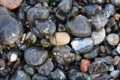 Full frame shot of stones