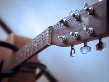 Close-up of guitar