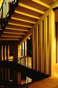 Staircase in corridor
