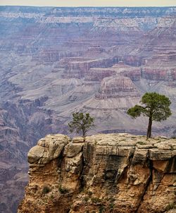 Scenic view of mountains in grand canyon
