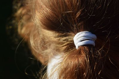 Close-up of girl