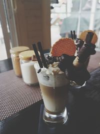 Hot coffee cocktail