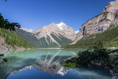 Scenic view of mountains against cloudy sky