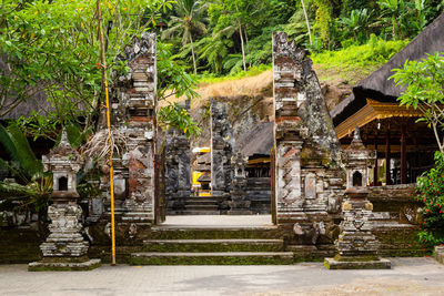 Entrance of historic building