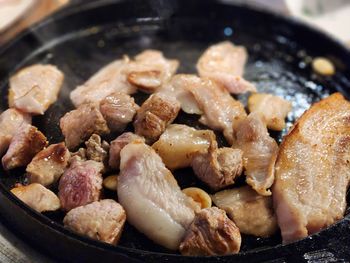 Close-up of food in plate