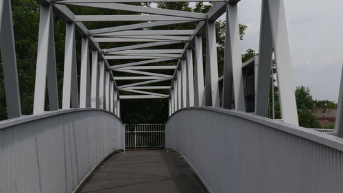 Footbridge over river