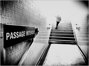 Low angle view of staircase