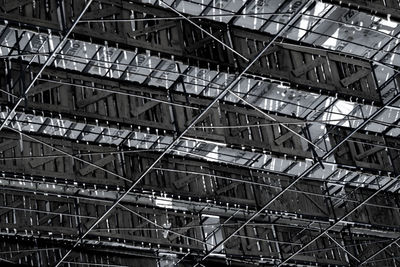 Low angle view of ceiling of building