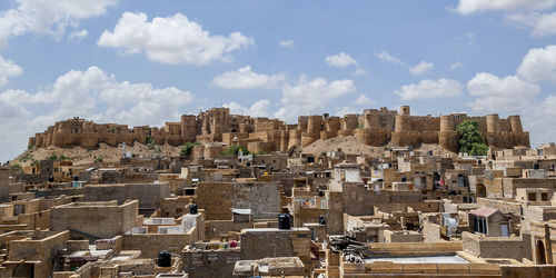 Aerial view of a city