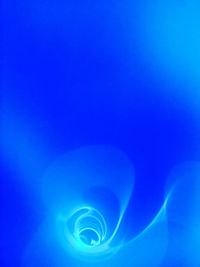 Close-up of illuminated blue light