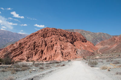 Beautiful landscape of purmamarca argentina