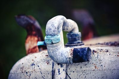 Close-up of rusty metal