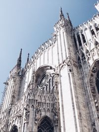Low angle view of a temple