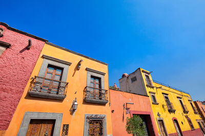 Low angle view of building against sky