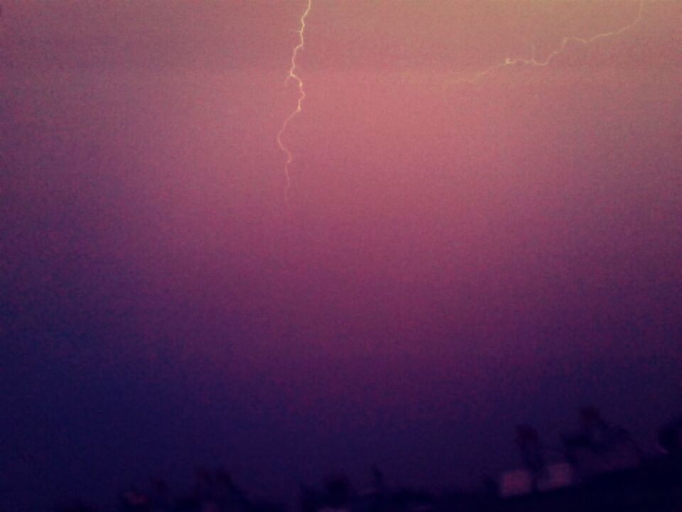 Streak of lightning