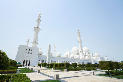 Cathedral against clear sky