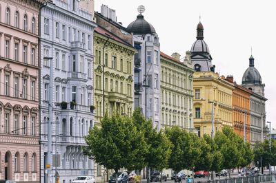 View of buildings in city