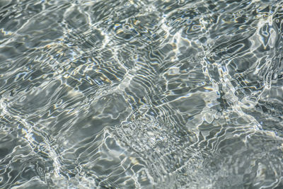 Full frame shot of rippled water