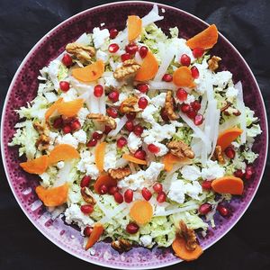 Close-up of salad on plate