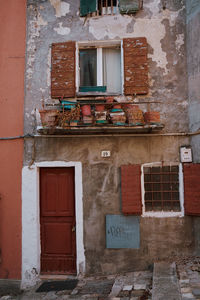 Exterior of old building