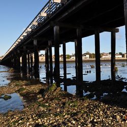 Pier in sea