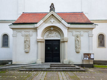 Exterior of historic building