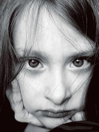 Close-up portrait of a mid adult woman