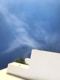 Low angle view of building against sky