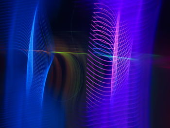 Full frame shot of illuminated light painting