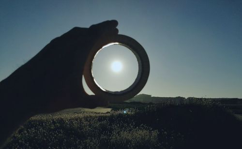 Low angle view of sky