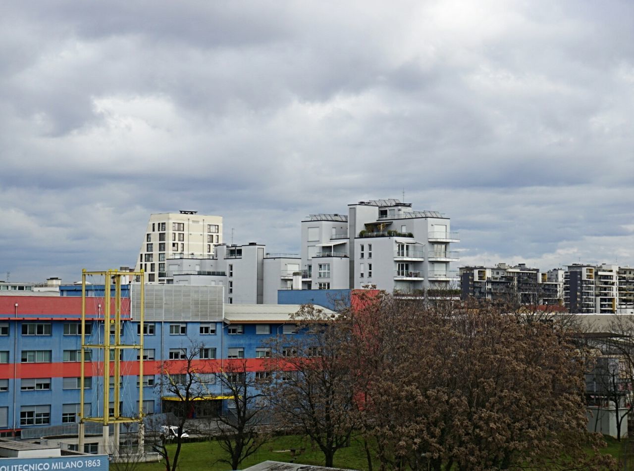 RESIDENTIAL BUILDINGS AGAINST SKY