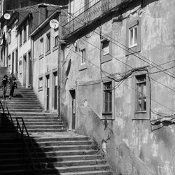 Staircase in building