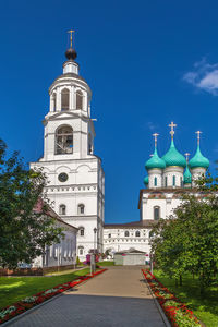 Cathedral of the entry of the theotokos into the temple of jerusalem in tolga monastery, russia