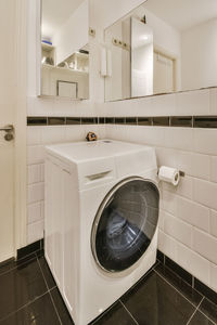 Interior of bathroom