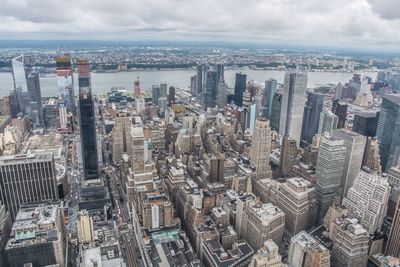 Aerial view of a city