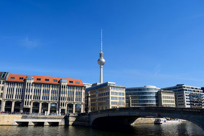 View of buildings in city