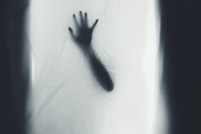 Close-up of young woman