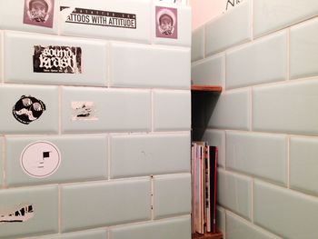 Close-up of piano keys