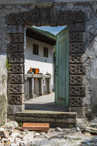 Ancient fortified village of gemona del friuli. italy