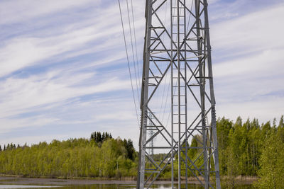 Water tower against sky