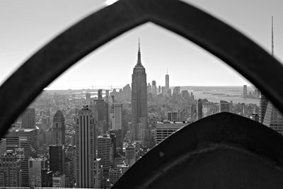 View of cityscape against sky