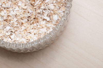 Close-up of bread on table